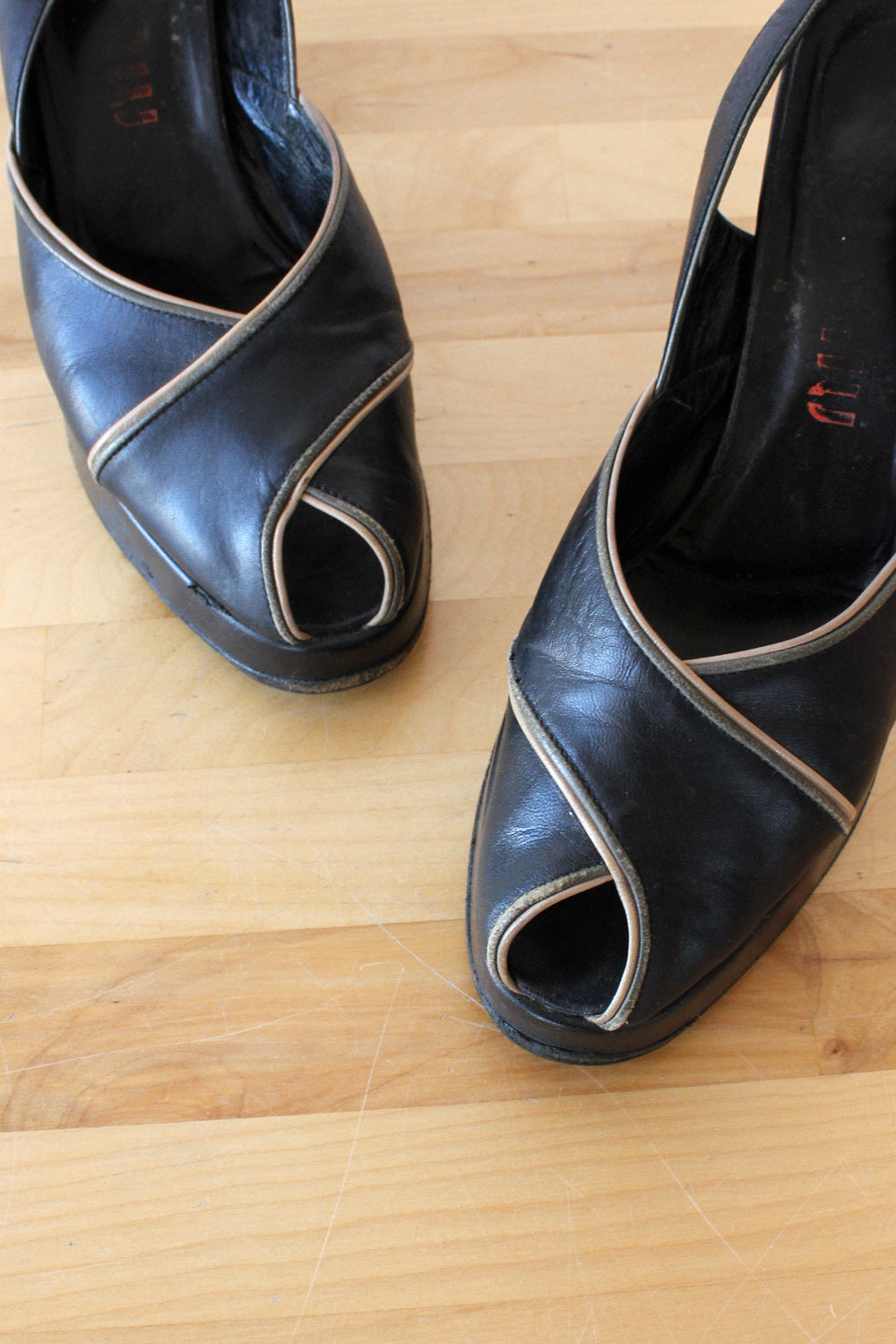 Miu Miu 1940s Inspired Platforms 9
