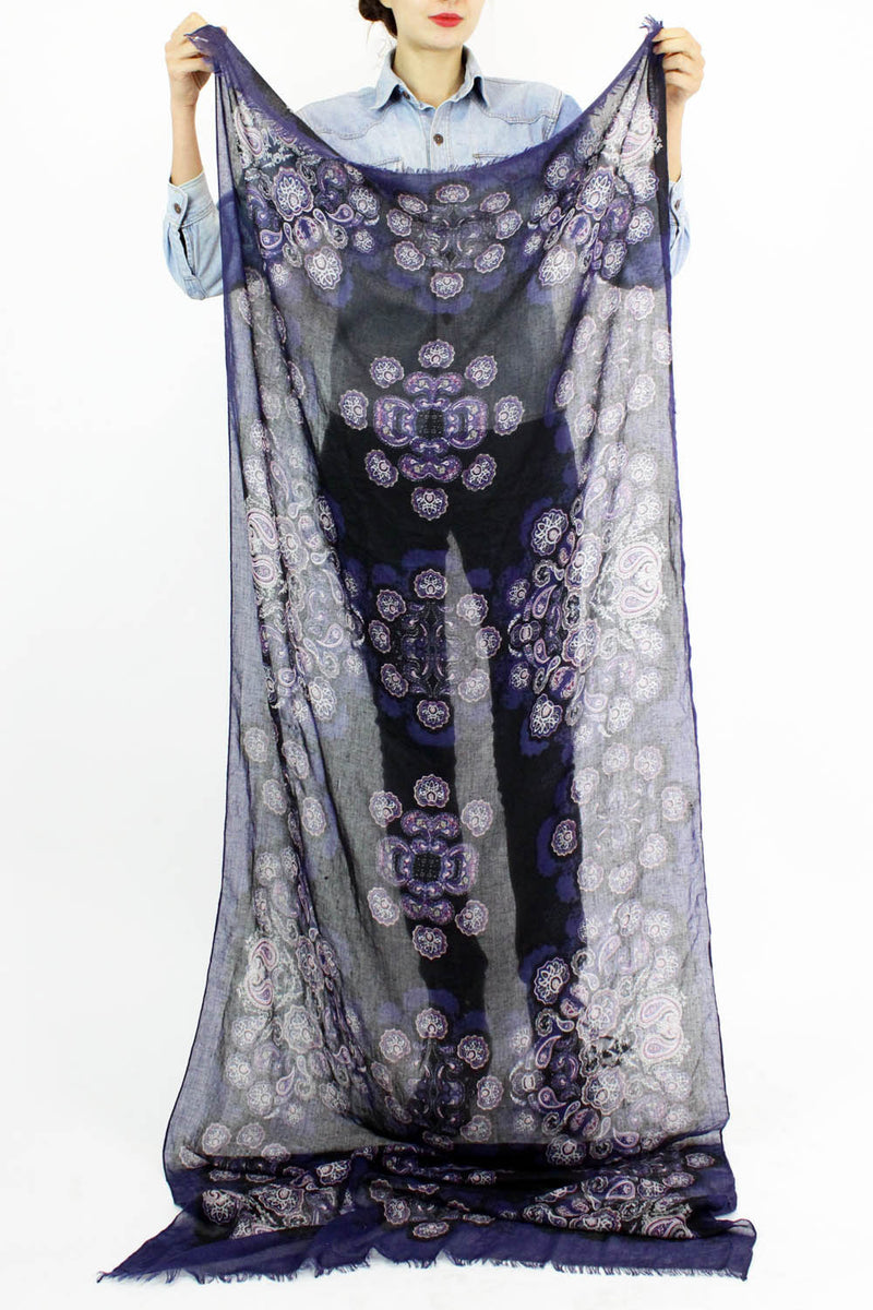 paisley eternity scarf