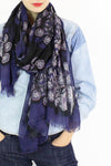 paisley eternity scarf