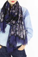 paisley eternity scarf