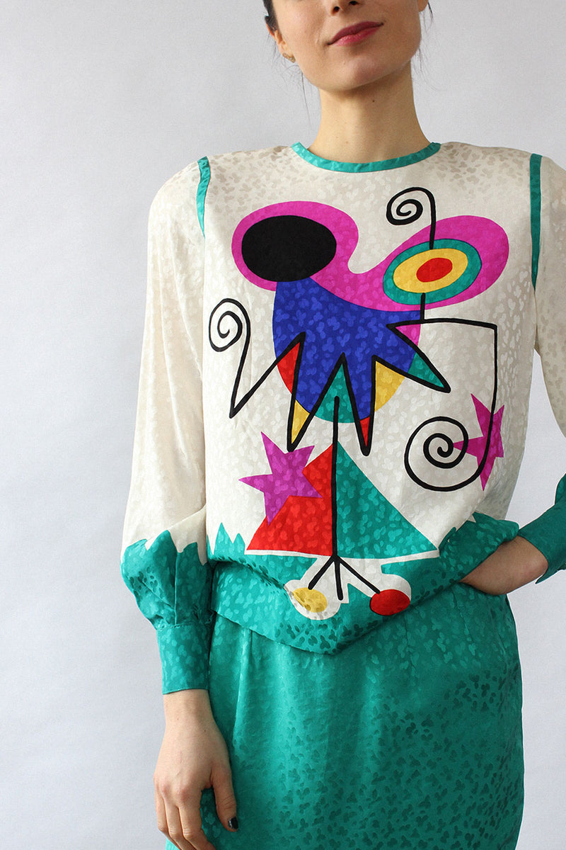 Miró Silk Two Piece Set XS/S