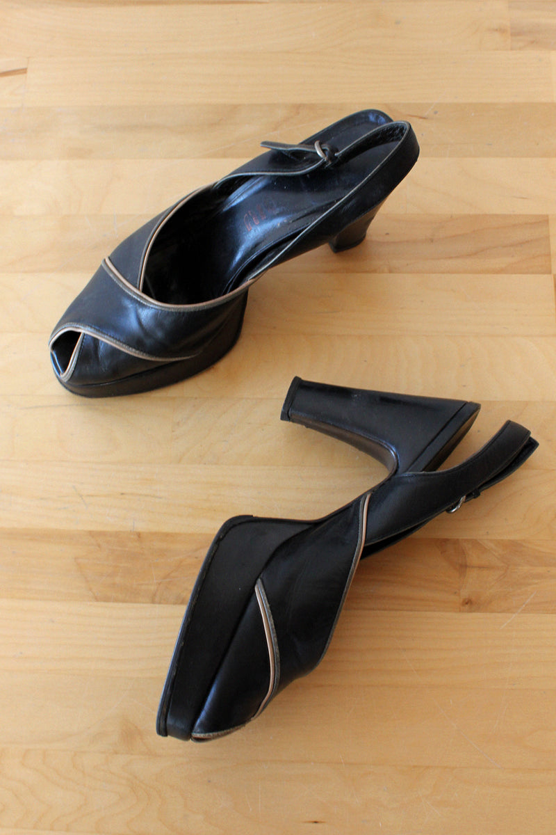 Miu Miu 1940s Inspired Platforms 9