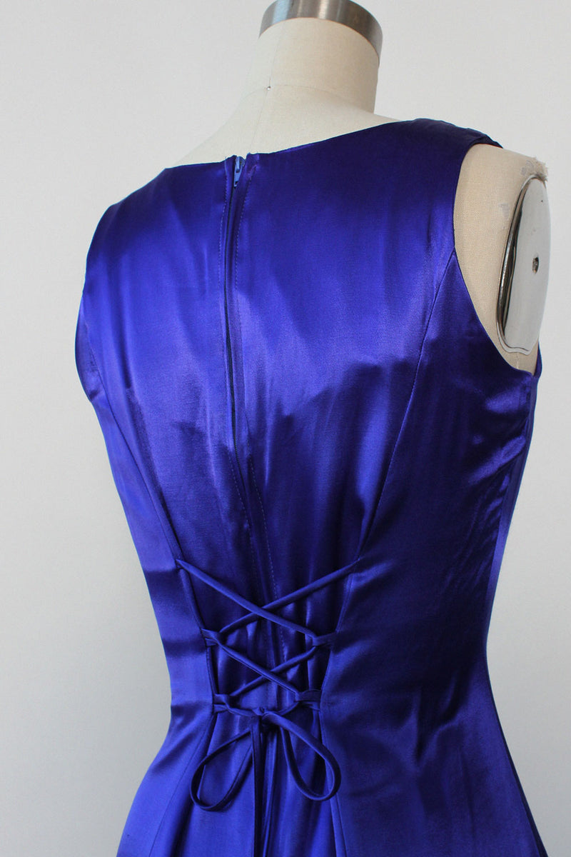 Smart Lace-up Mini Dress S-S/M