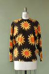 Suzie Sunflower Sweater M/L