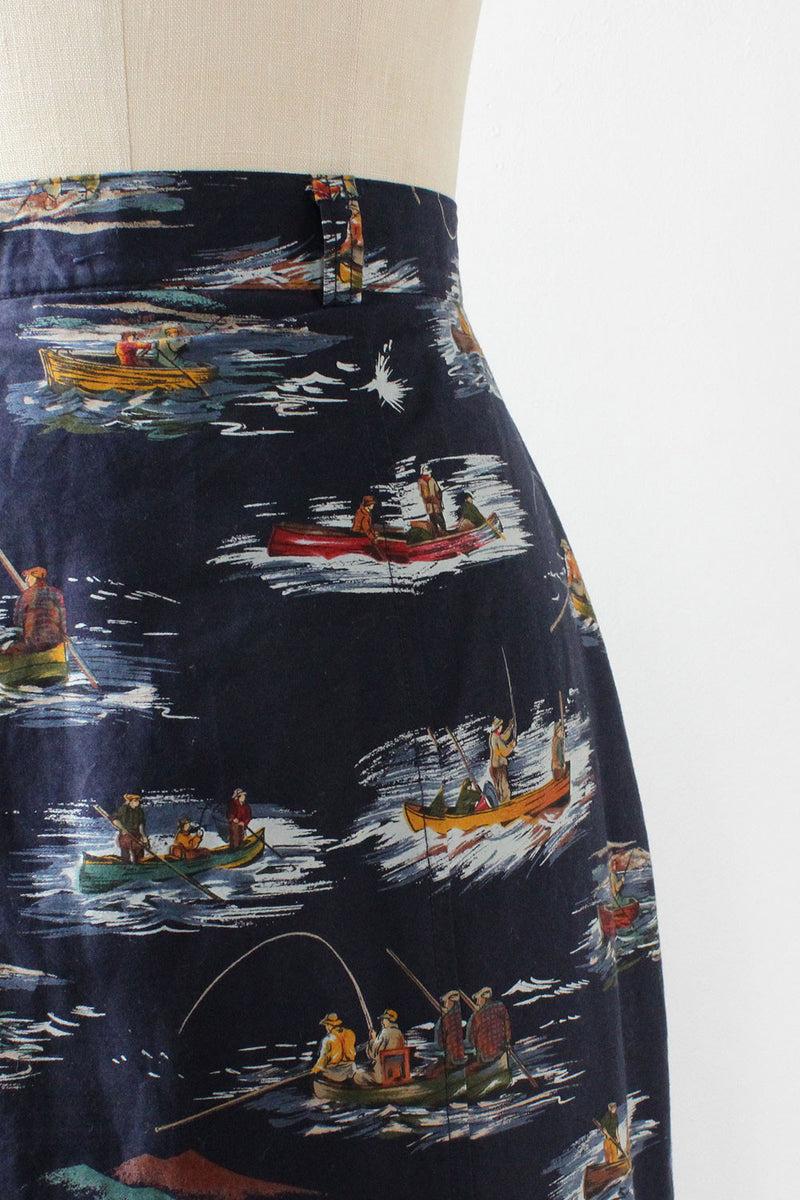 The Fishing Novelty Skirt M