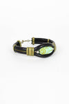 Scarab in Leather Bracelet