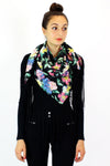 floral wrap scarf