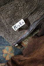 Mieka Sherpa Suede Coat S/M