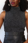 Twinkle Knit Turtleneck Top S/M