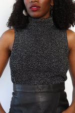 Twinkle Knit Turtleneck Top S/M