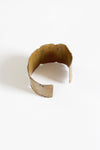 Brutalist Brass Cuff
