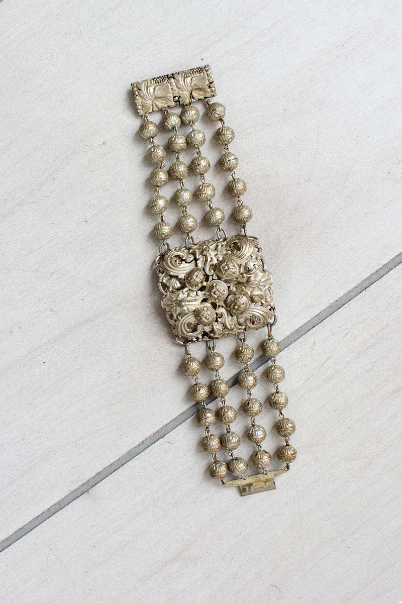 Nouveau Medallion Bracelet