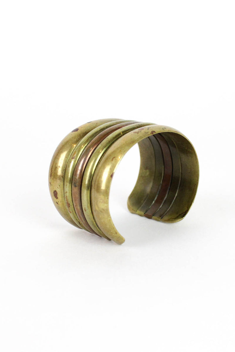 Heavy Mix Metal Cuff