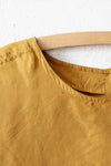 Goldenrod Silk Blouse M