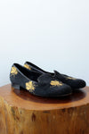 HOLD Bug Needlepoint Slippers 6 1/2