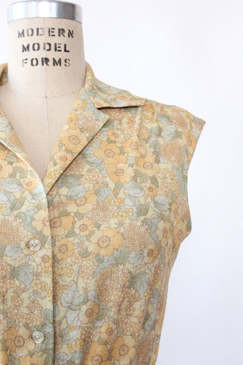 Sunny Begonia Buttondown M/L