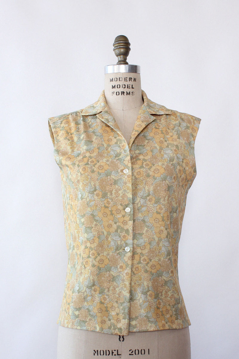Sunny Begonia Buttondown M/L