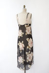 Dynasty Sheer Floral Slip M/L