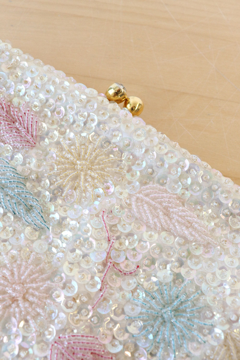 Beaded Sequin Mermaid Purse