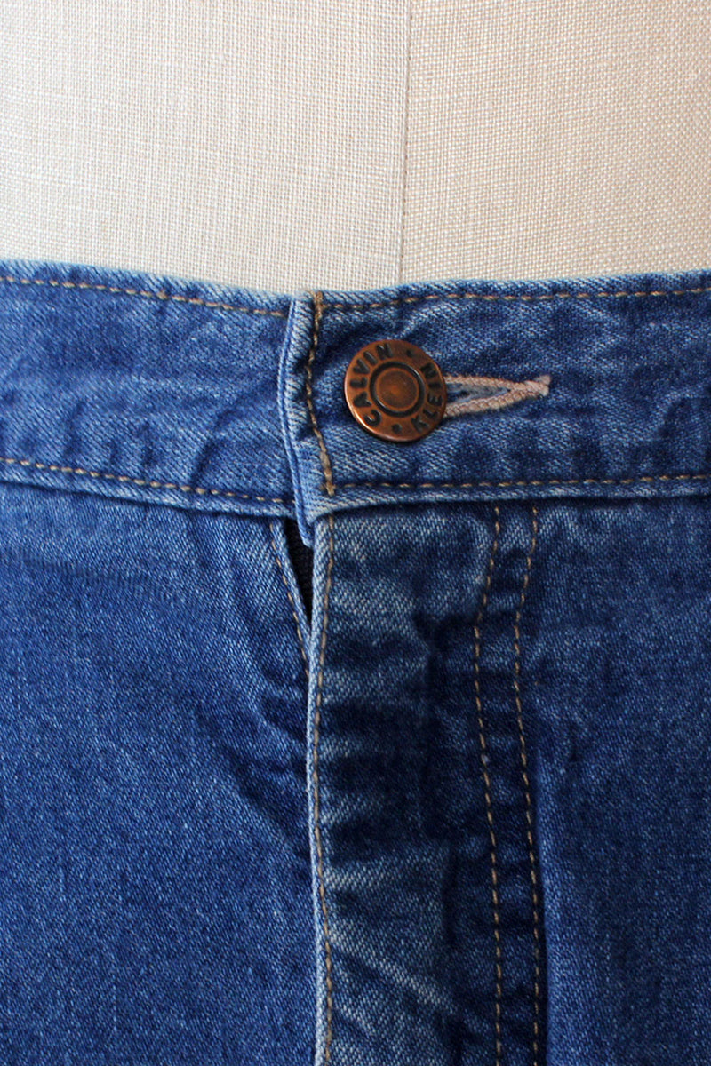 Calvin Klein Denim Trouser Skirt XS/S