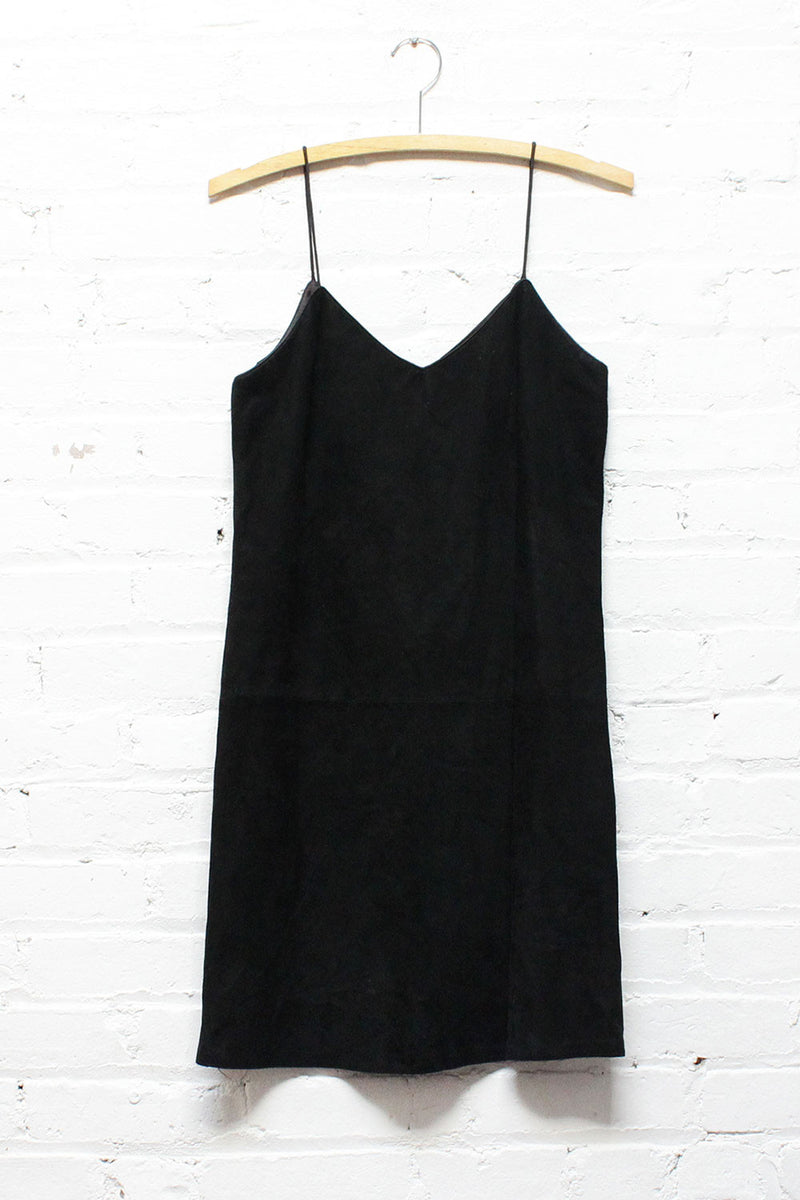 Noir Suede LBD XS