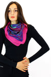 Pink peak scarf