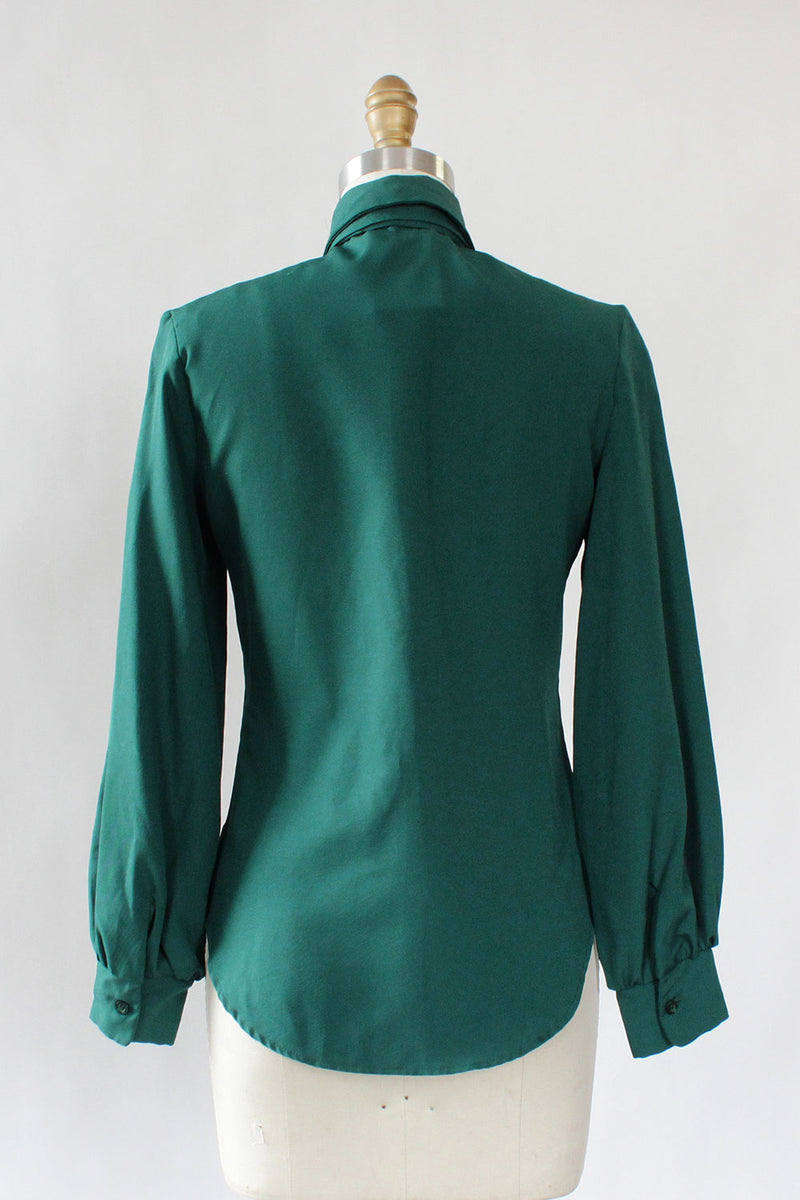 Ivy Pussy Bow Blouse XS