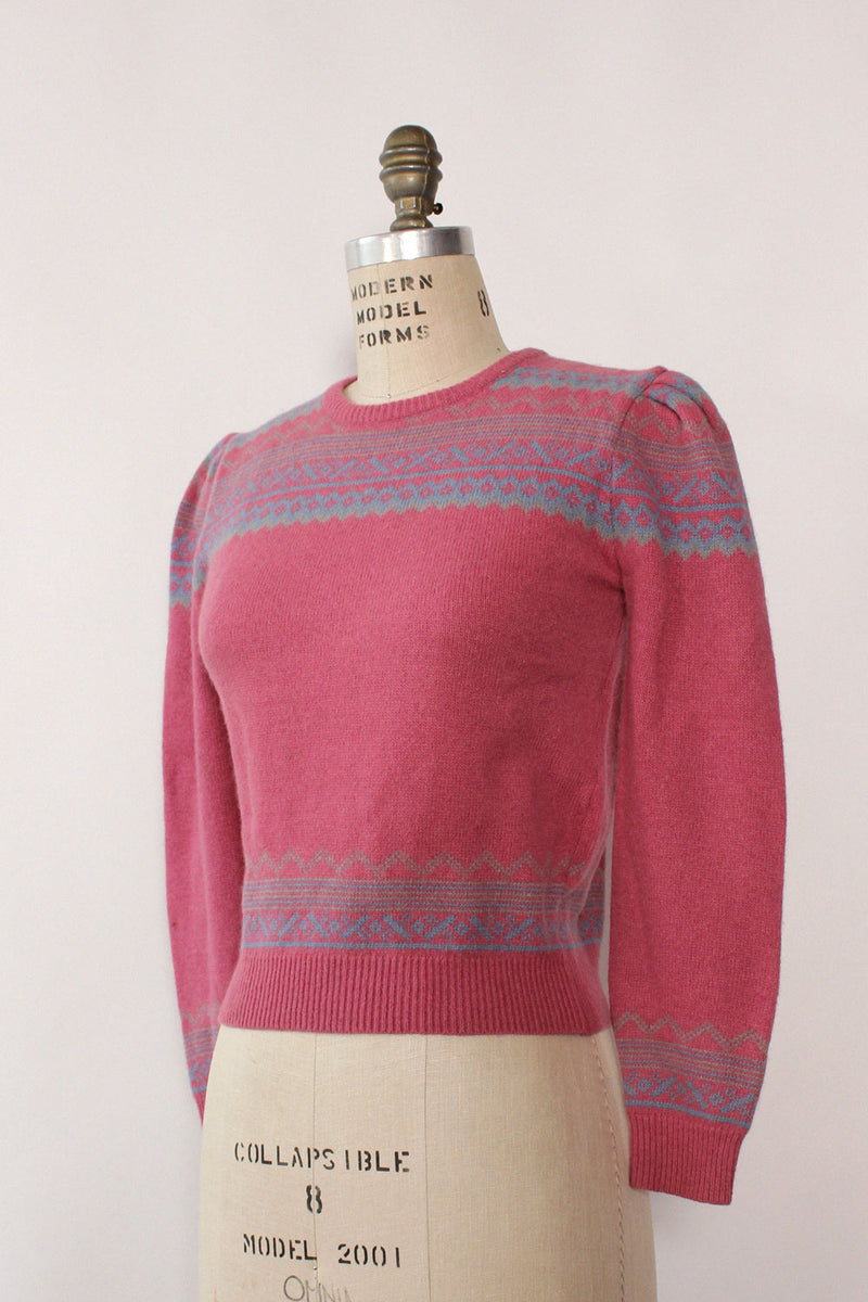 Milea Rose Fair Isle Sweater S/M