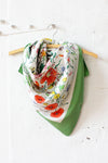 Gucci V. Accornero Flora Silk Scarf