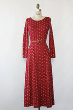 Laura Ashley Cranberry Knit Dress S/M