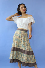 Emma Floral Folk Skirt XS/S