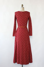Laura Ashley Cranberry Knit Dress S/M