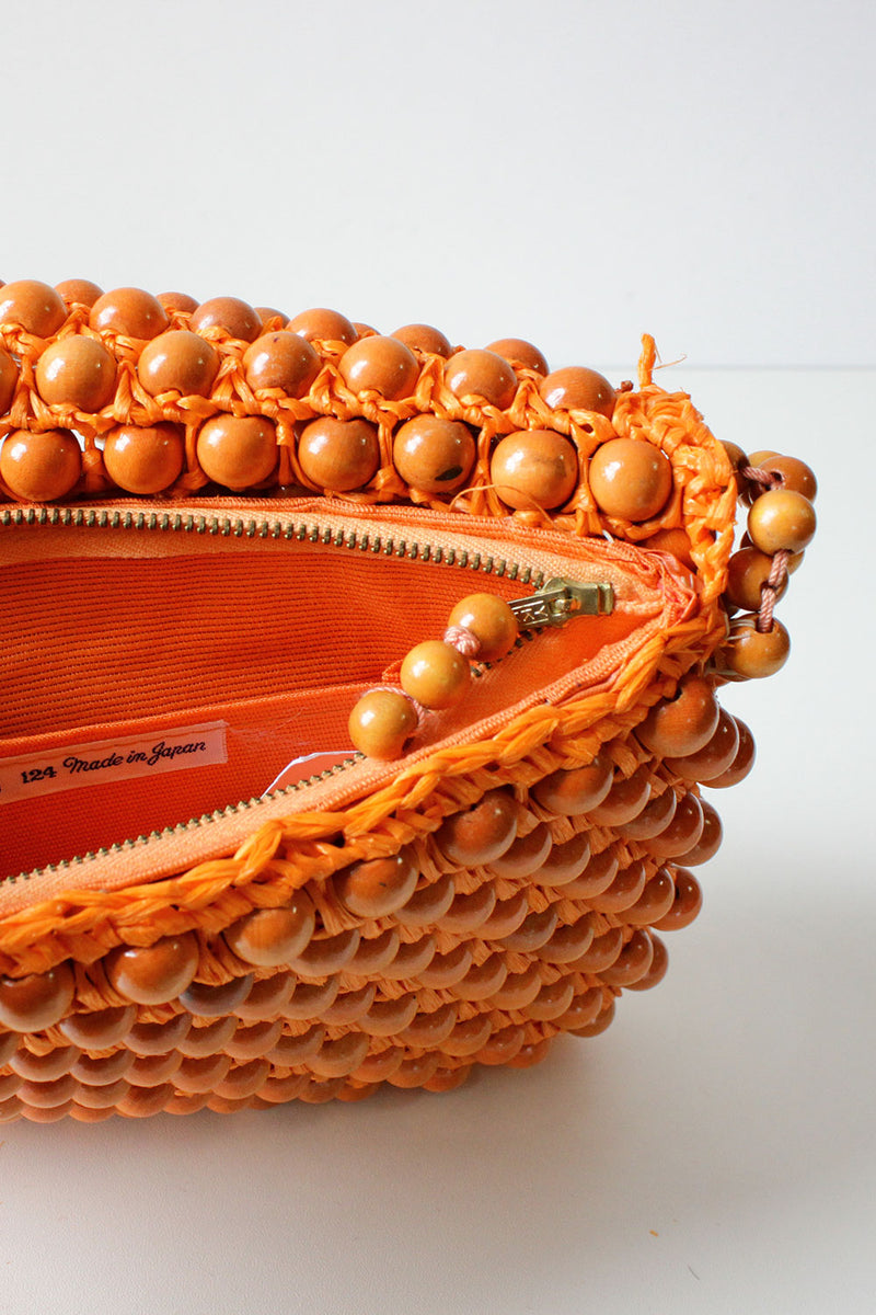 Wood Bead Handbag