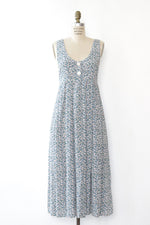 Cornflower Blue Smock Dress S