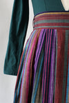 Boysenberry Stripe Skirt M