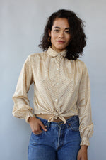 Emma Tiny Hearts Blouse M