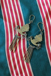 Coin Fringe Earrings