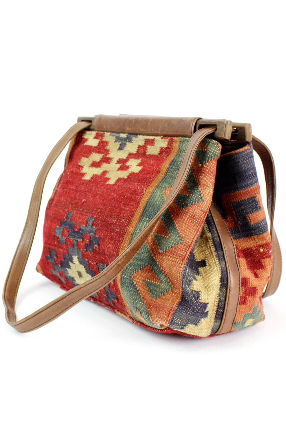 kilim tassel bag