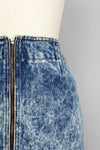 Tiffany Stonewash Pencil Skirt S