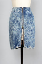 Tiffany Stonewash Pencil Skirt S