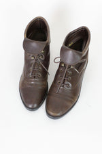 Lace Up Vintage Booties 6