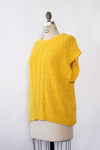 Nubby Marigold Knit Top L