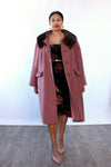 Bromleigh Mink Collared Coat M/L