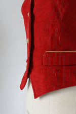 Country Corduroy Vest S