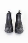 Black Leather Chelsea Boots 5