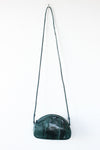 Emerald Snakeskin Crossbody