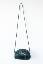 Emerald Snakeskin Crossbody