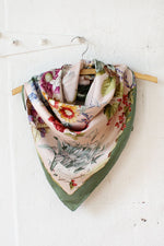 Gucci Forest Forage Silk Scarf