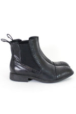 Black Leather Chelsea Boots 5