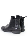 Black Leather Chelsea Boots 5